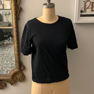 Kate Spade Saturday Reversible Black and White Stripe Top